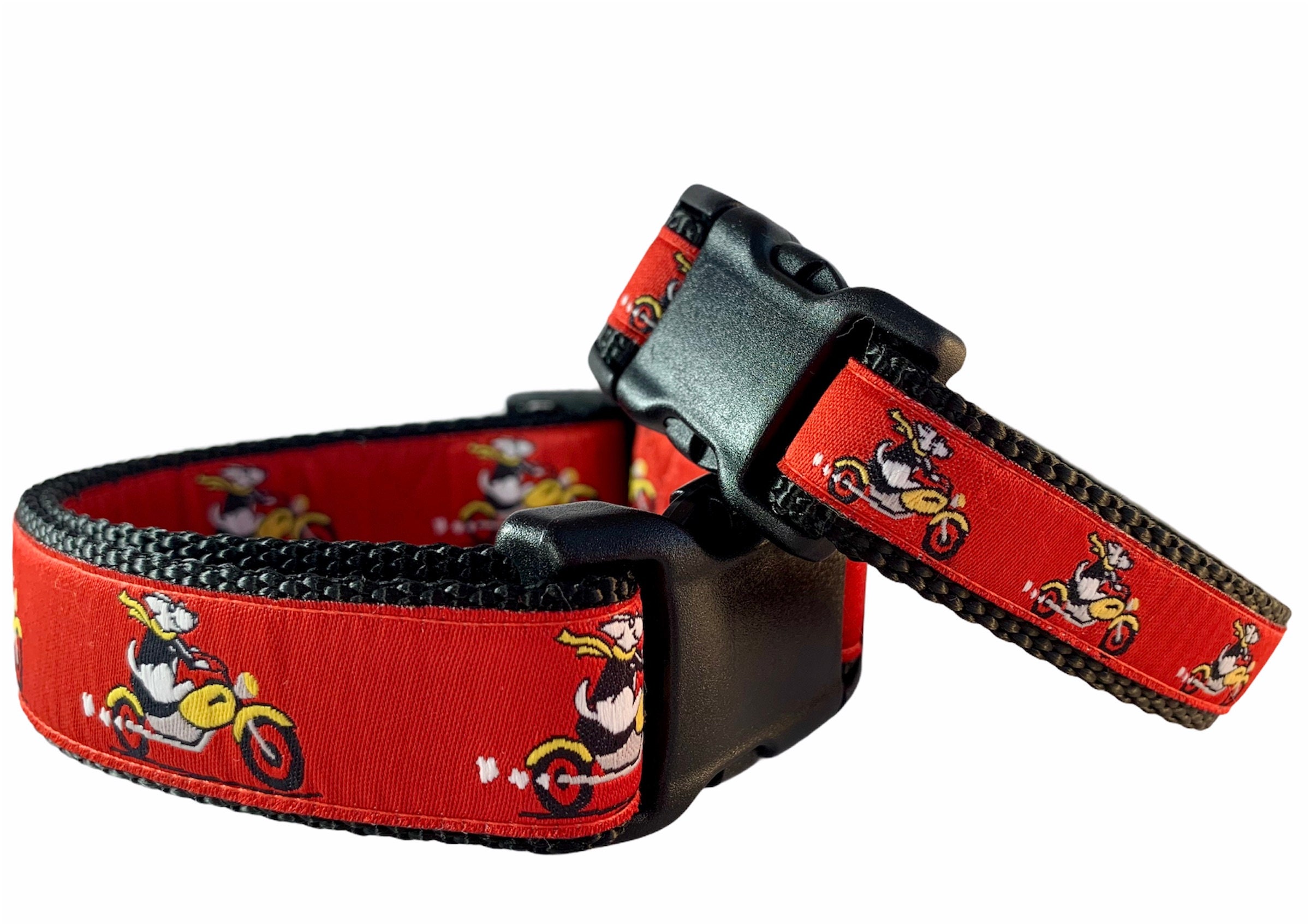 Race Car Dog Collar Dogs Riding Motorcycle Collar Puppy Etsy UK