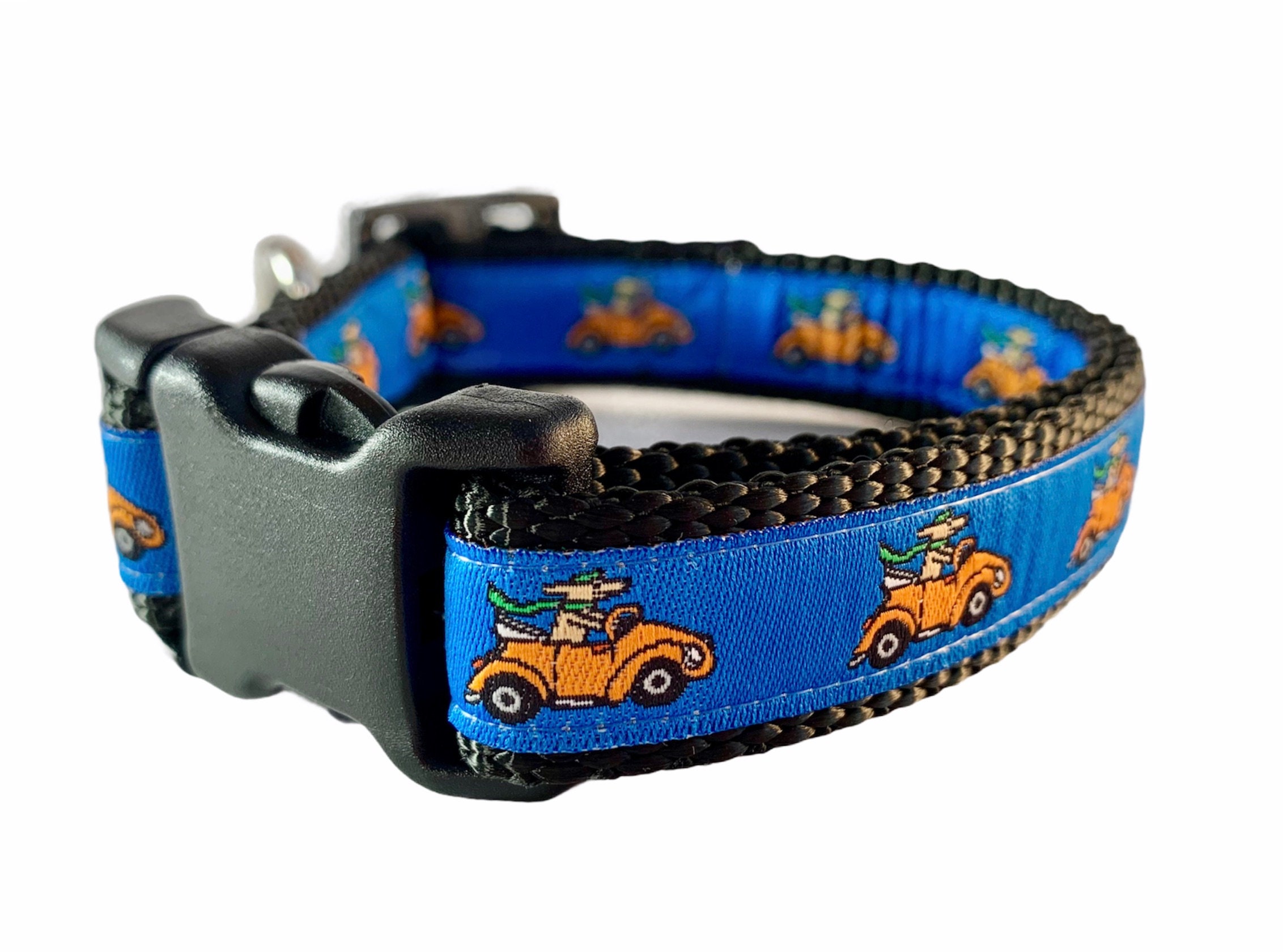Race Car Dog Collar Dogs riding Motorcycle collar Puppy Etsy