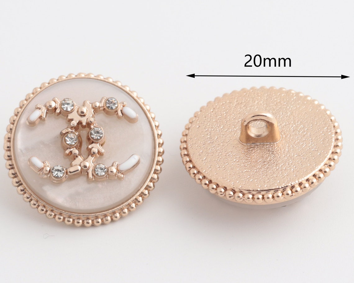 20mm Buttons Diamond Buttons Metal Classic Buttons Sew Suit Etsy