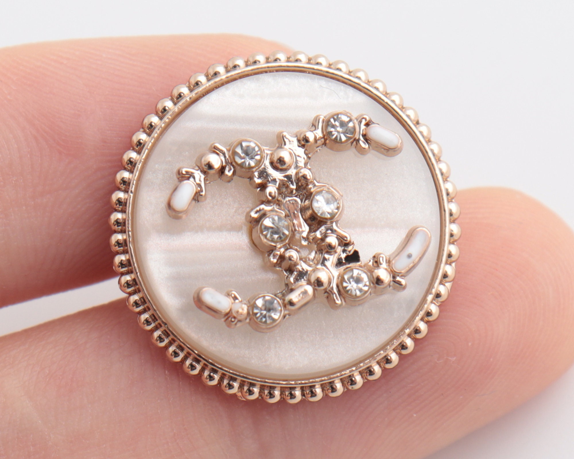 20mm Buttons Diamond Buttons Metal Classic Buttons Sew Suit Etsy