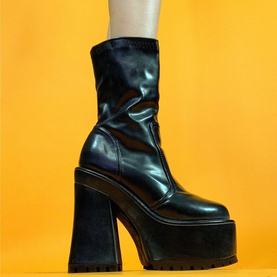 cyber bratz wooden platform boots