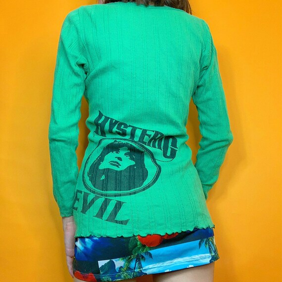 hysteric glamour ruffled cardigan