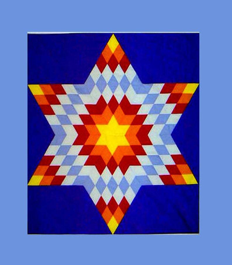 Native American Star Quilt Patterns Etsy