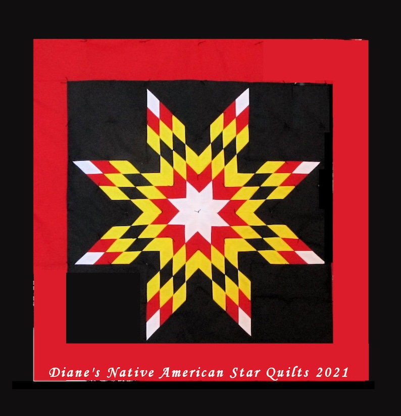 Creating the Native American Star Quilt A Beginner's Workbook USA ONLY