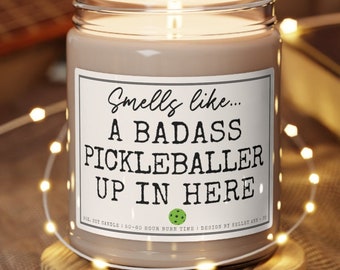 Pickleball Gifts, Gift for Pickleball Player, pickleball candle, Funny pickleball gift, Pickleball dad gift, gift for Pickleball Player