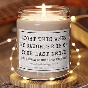 Gift for Son in law, gift for son in law on wedding day, Son in law gifts, funny son in law gift, Son in law birthday, Funny candles