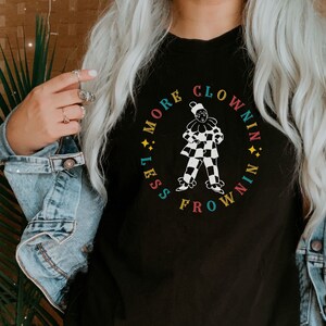 Clowncore Shirt, Clowncore Clothing, Kidcore Clothing, Clown Shirts, Clown Aesthetic, Goth Clothing, Emo Clothing, Skeleton Shirt, Mall Goth