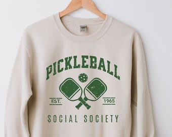 Pickleball Sweatshirt for Pickleball Player, pickleball crewnecks, Retro Pickleball Sweatshirt, Gift for Pickleball player, Pickleball gift
