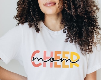 Cheer Mom Shirt, Cheer Mom Gift, Cheer Mom T Shirt, School Spirit Shirts, Cheerleader Mom Shirts, Gift for Cheer Mom