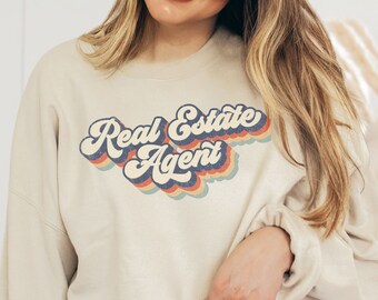 Real Estate Agent Sweatshirt, Real Estate Sweatshirts, Real Estate Agent crewneck, Real Estate Sweaters, Real estate Agent shirts