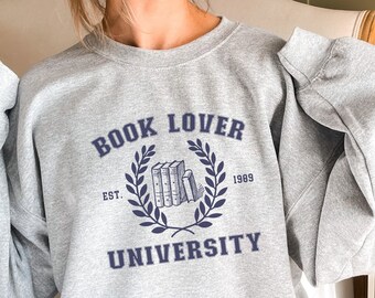 Book Sweatshirt, Bookish Sweatshirt, Bookish Merch, Bookworm sweatshirt, Reading Sweatshirt, Book lovers gift, Librarian Sweatshirt