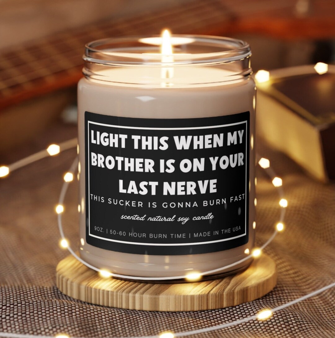 Sister in Law Gift, Funny Sister in Law Candle, Gift for New Sister in Law, Bridal Shower Gift