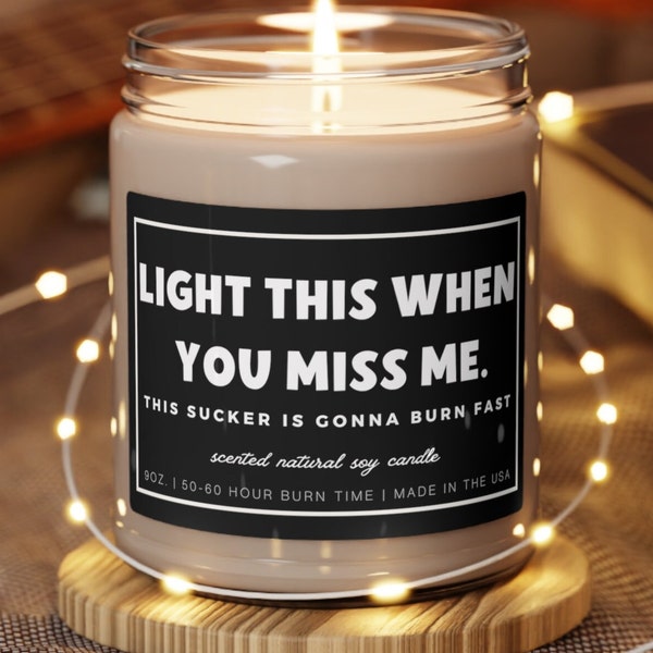 Moving gift, Best Friend moving gift, Funny candle for friend moving, retirement gift, co worker going away gift, Moving gifts funny candles