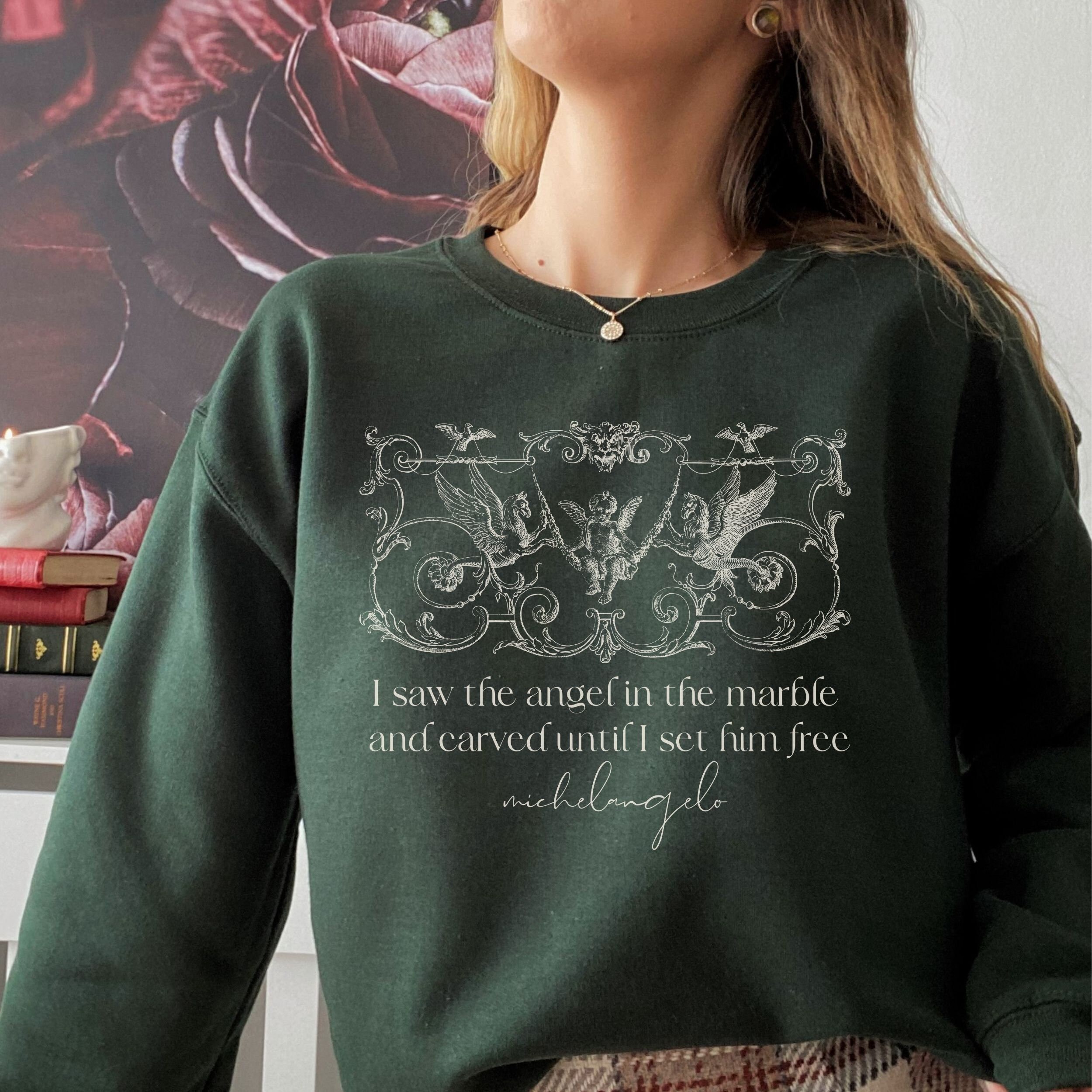 Michelangelo Shirt, Renaissance Shirt, Angel Shirts, Angel 