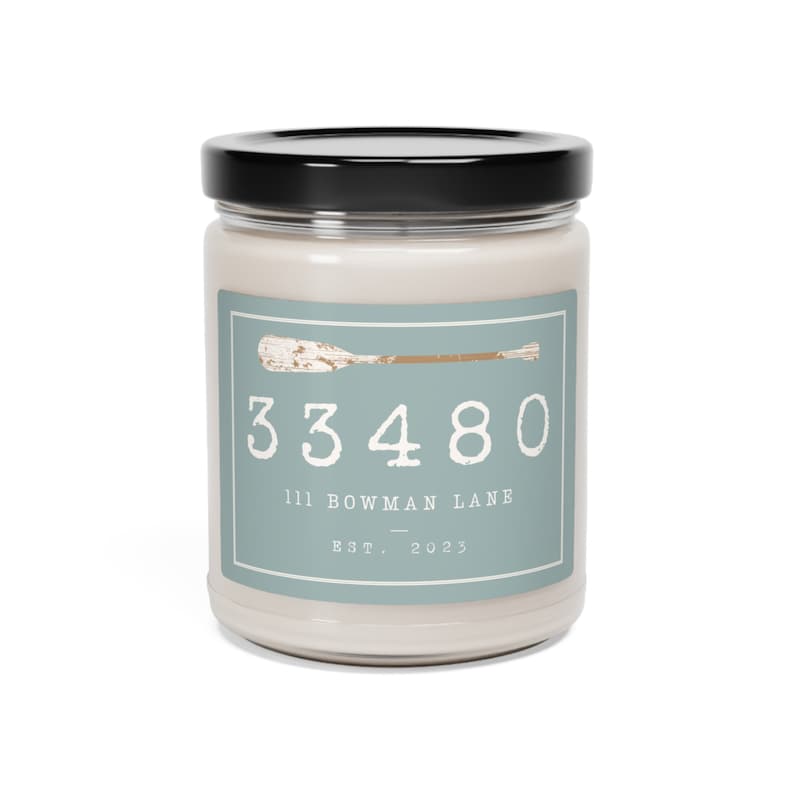 Zip Code Gift, Zip Code Candle, Beach House Gifts, Beach House Candle ...