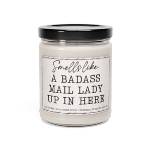 Regalos para carteros, regalo para carteros, regalo para trabajadores postales, ideas de regalo para carteros, regalo con aroma a vela para carteros, carteros rudos imagen 3