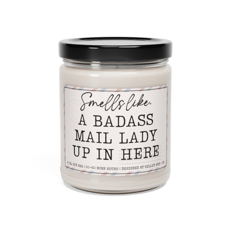 Regalos para carteros, regalo para carteros, regalo para trabajadores postales, ideas de regalo para carteros, regalo con aroma a vela para carteros, carteros rudos imagen 3