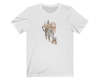 ★BROWNBREATH★ LEOPARD TAG TEE WHITE LEOPARD TAG TEE - WHITE - Brownbreath Online Store