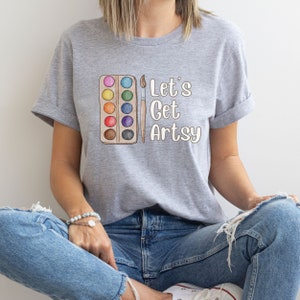 Art Teacher T Shirt Artist Shirts Art Teacher Shirts Artist T - Etsy