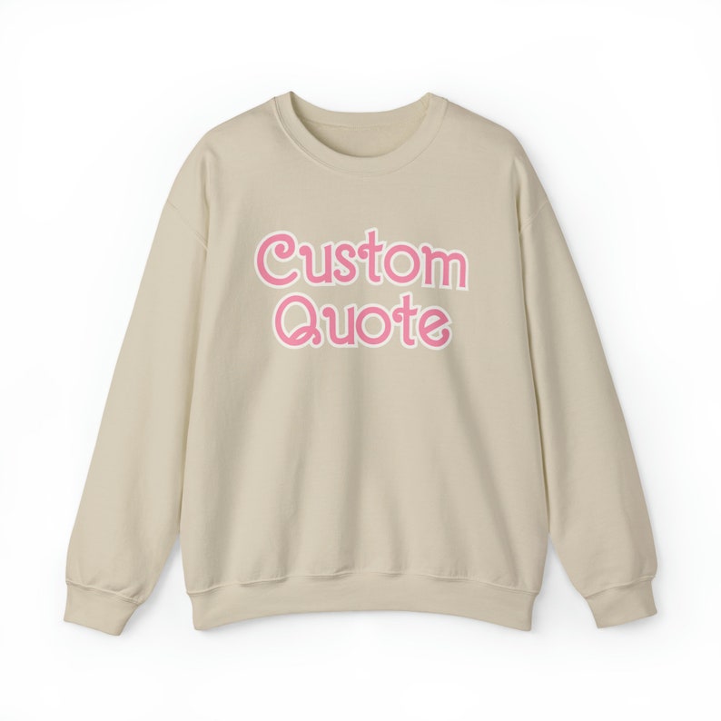 Hot Pink Custom Sweatshirt, Hot Pink Sweatshirt, Custom Teacher sweatshirt, Hot Pink Mom Sweatshirt, Custom Pink crewneck, Gift for her Sand