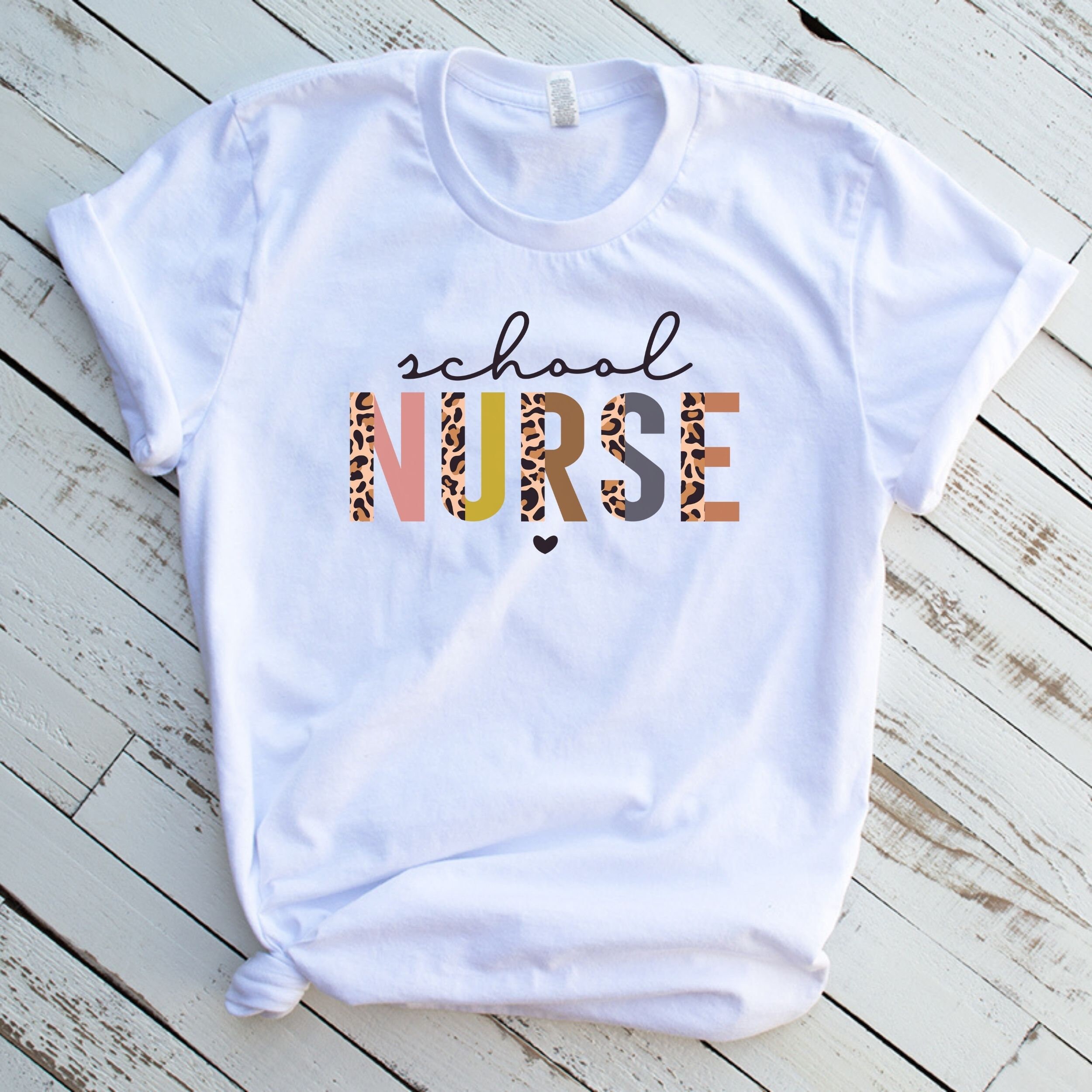 School Nurse Shirts School Nurse T Shirts Gift for School Etsy UK