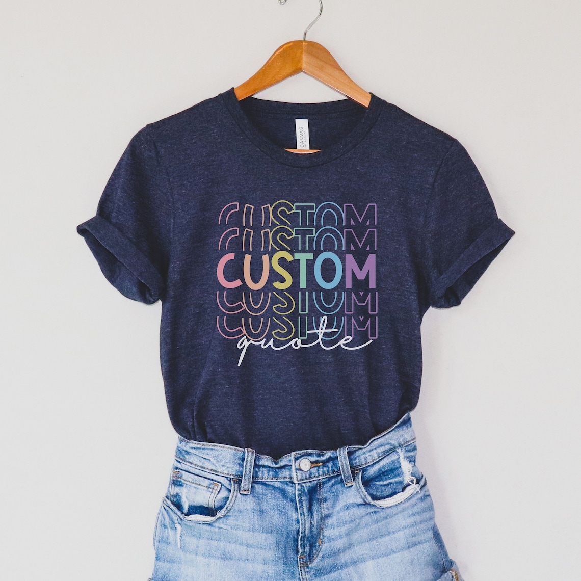 Custom Text Shirt, Personalized T Shirt, Custom Matching Shirts, Make ...