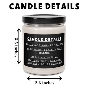 Motivational Gift, self love candle, best friend candle, You are a badass, You got this gift, Going through tough times, Encouragement gift image 9