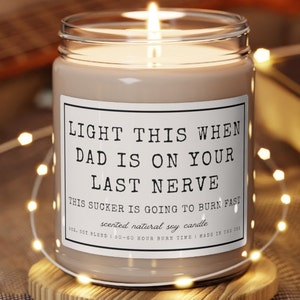 Mom's last nerve, Funny candles for mom, Gift for Bonus Mom, Gag gift for Mom, Funny gift for Stepmom, Last nerve candles, sibling gifts