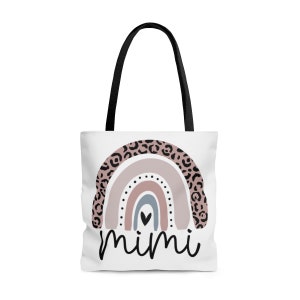 Mimi gift, Gift for mimi,  Personalized gift for Mimi, Mimi tote bag, Grandma gift, Grandma gift, mom gifts, Christmas gift for Mimi