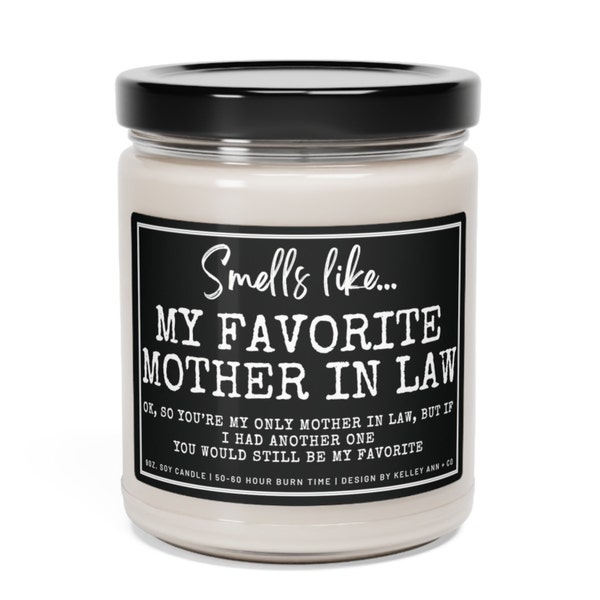Mother in law Christmas Gifts, Gift Ideas for mother in law, funny gift for mother in law, mother in law candles, Mother in law gifts
