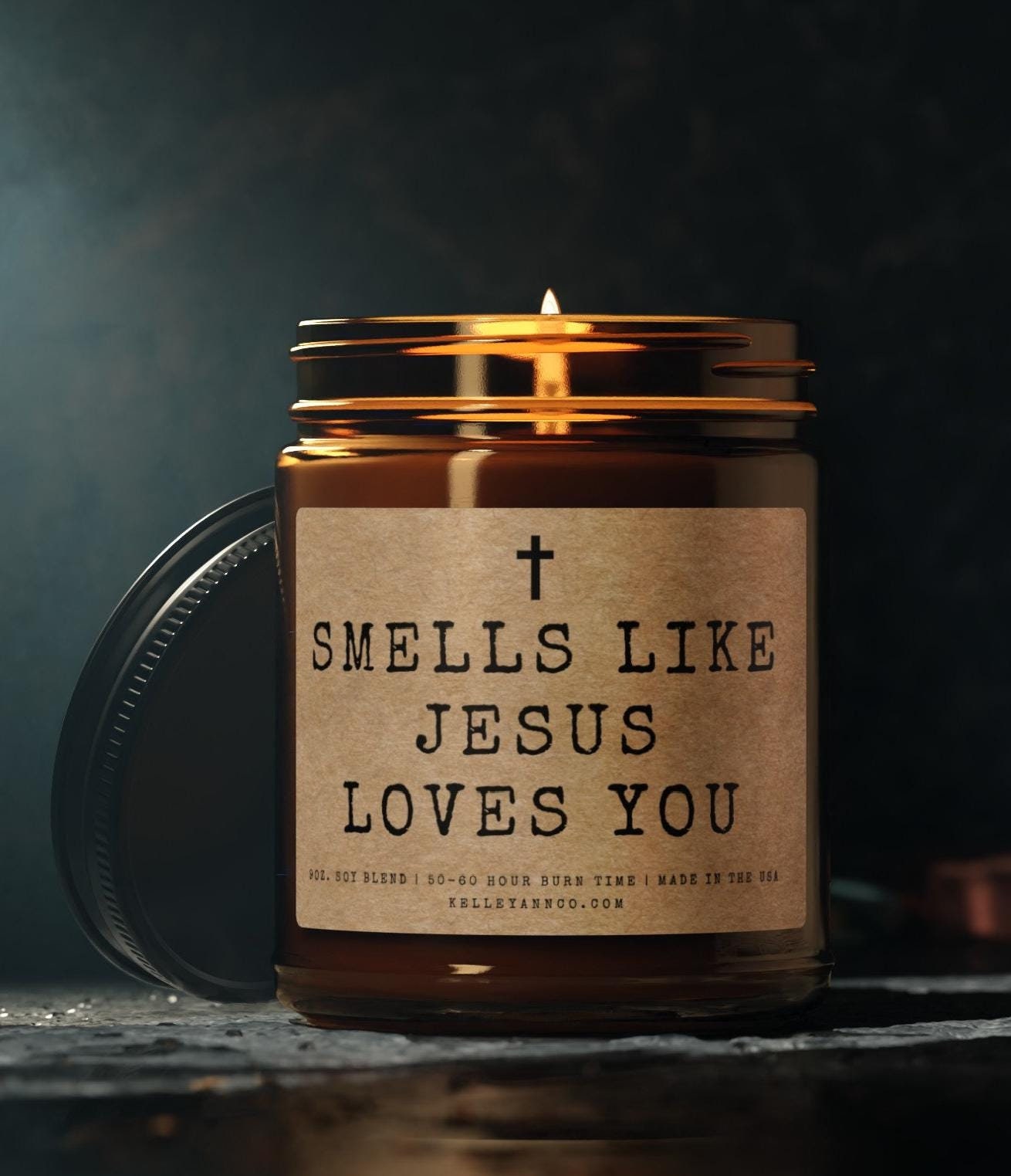Jesus loves you Christian gifts Christian Candles Jesus loves you candle Bible verse gifts Christian encouragement gifts Bible study gifts
