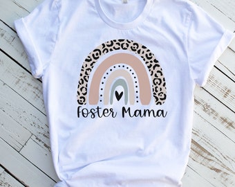 Foster MAMA T Shirt, Foster care shirt, Foster mom gift, Foster mom shirt, Foster mom mothers day gift, Foster mom, Foster mom gifts