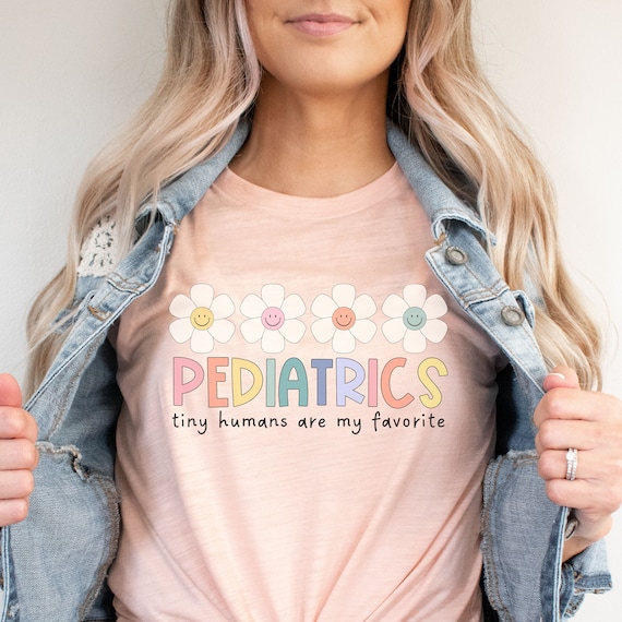Pediatrics Shirt, Nicu Shirt, Pediatric Nurse Shirt, Tiny humans are my favorite,Pediatrics Shirt, PEDS t shirt, Peds Nurse tshirt