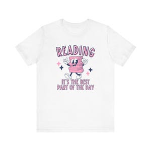Reading Shirt, Reading Specialist shirts, Reading Teacher Shirts, Retro Reading Shirt, Reading intervention shirts, Retro Teacher shirts White