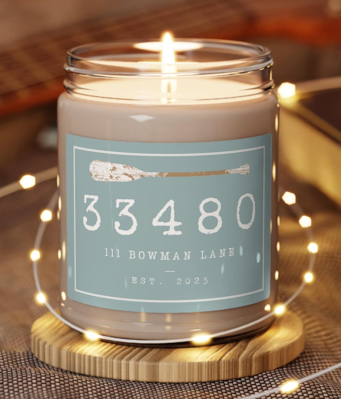 Zip Code Gift, Zip Code Candle, Beach House Gifts, Beach House Candle ...