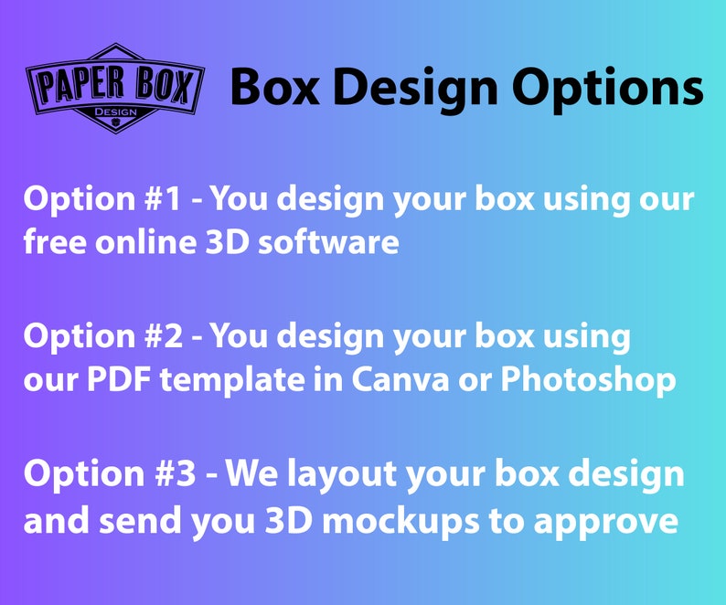 Custom Printed Logo Boxes for Product Packaging and Client Etsy