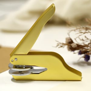 SOLO manico per stampante a rilievo per libri/Oro rosa, Nero, Oro, Argento/Utilizzato per stampante a rilievo per libri personalizzata, regali adorabili.