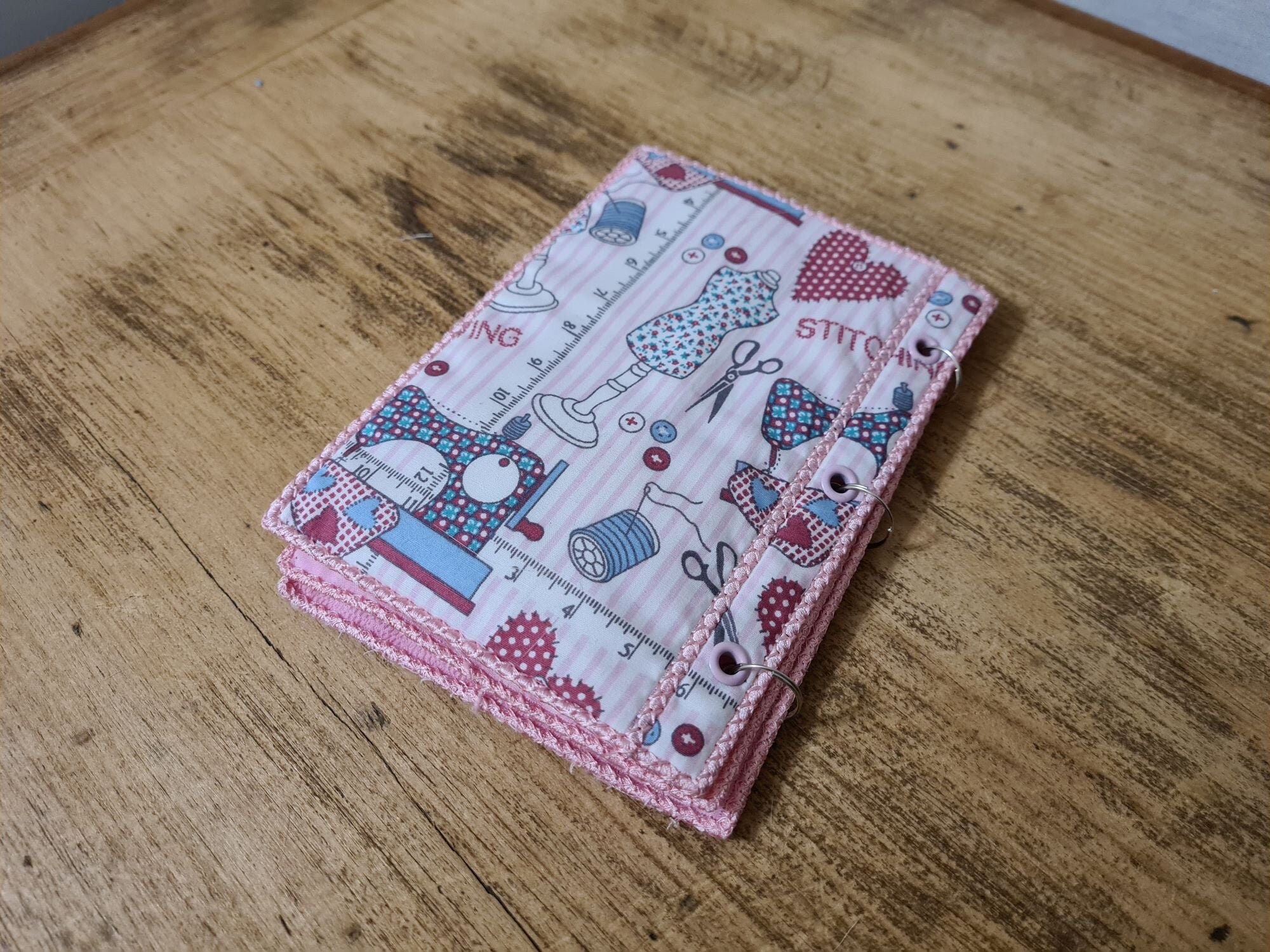 Machine Embroidery in the Hoop Machine Needle Book Pattern Etsy