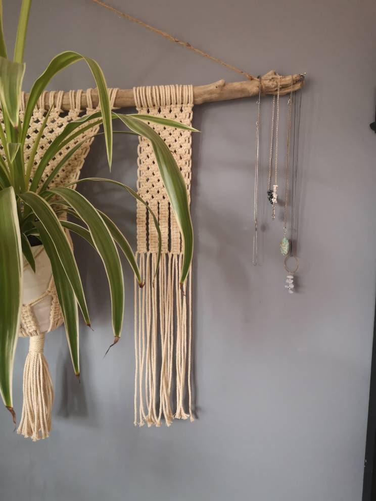 Macramé plant wall hanging Etsy