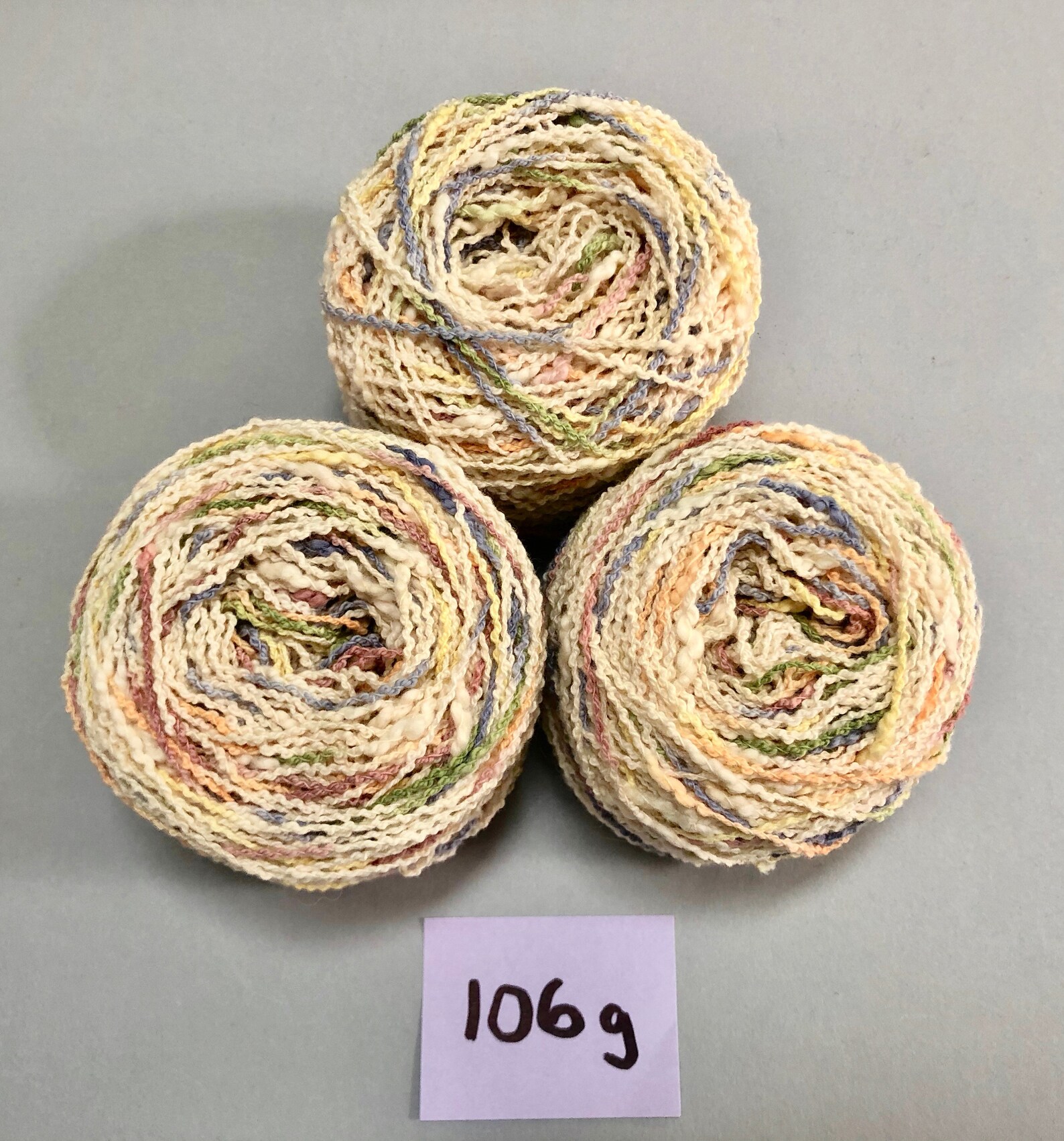 Cotton Boucle Yarn Etsy