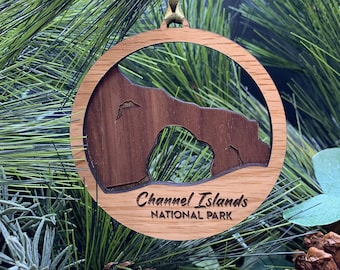 Channel Islands National Park Ornament | Layered Wood