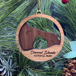 Channel Islands National Park Ornament | Layered Wood