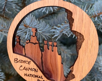 Bryce Canyon National Park Ornament | Layered Wood