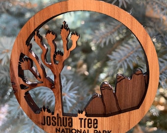 Joshua Tree National Park Ornament | Layered Wood