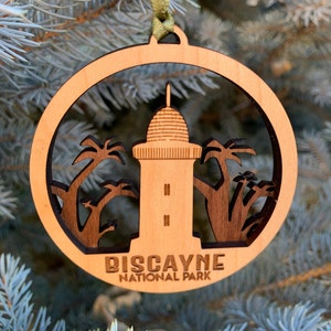 Biscayne National Park Ornament | Layered Wood