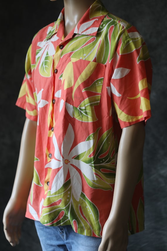 Vintage 1980's Hawaiian Button Up Shirt