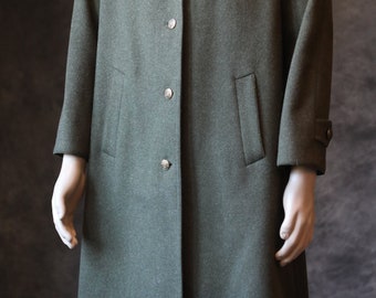 olive green overcoat