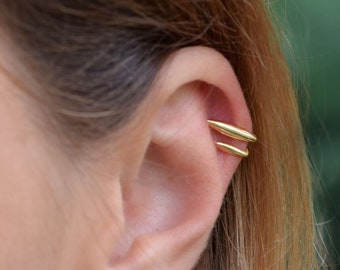 Ear Cuff Gold * dainty ear cuff gold * sterling silver EarCuff * twisted cuff silver * minimalist * jewelry gold * ear cuff silver