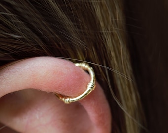 Link Earcuff - Huggie Earcuff - Gold Earcuff - Silver Earcuff - Minimalist Earcuff - Dainty Earcuff