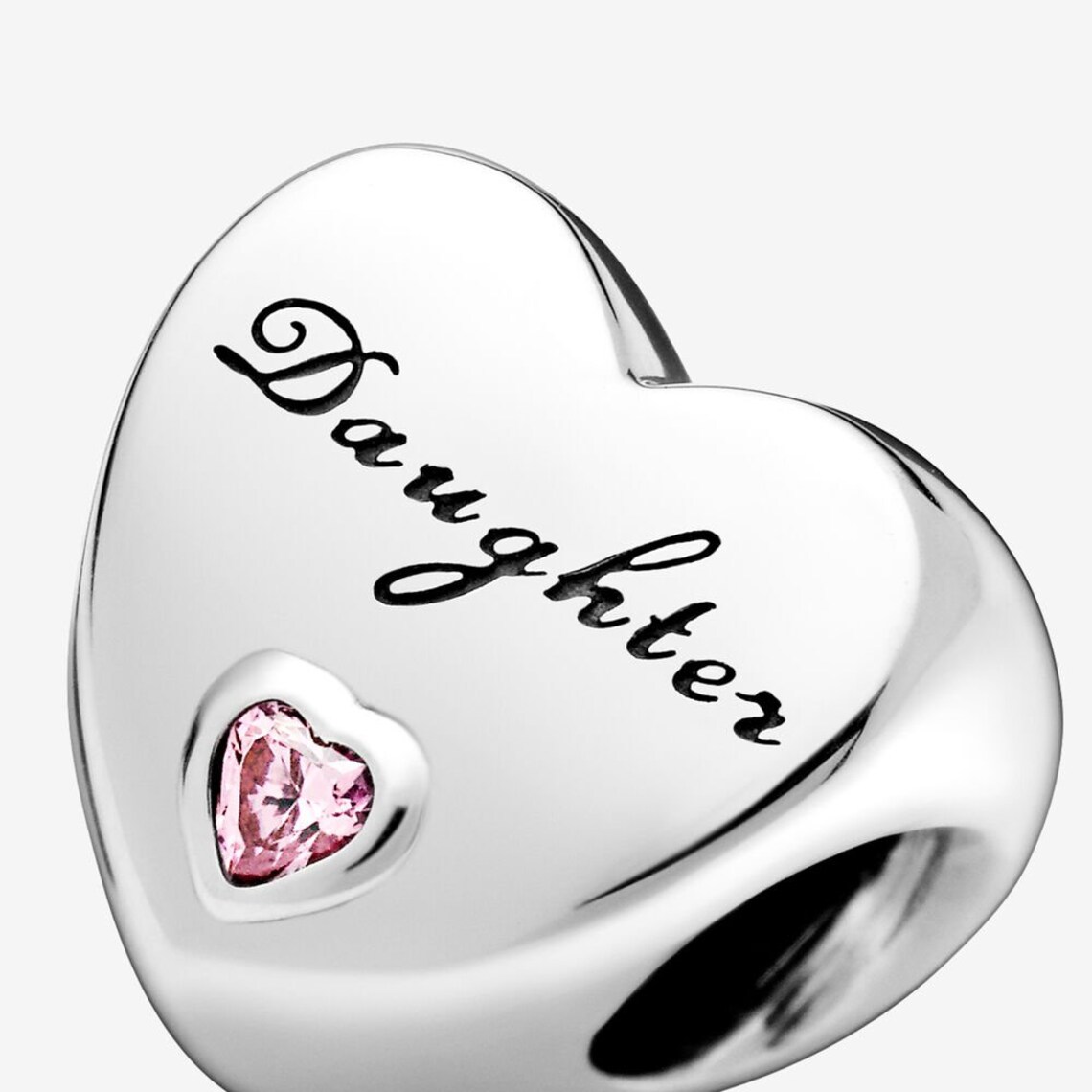 2020 Dad and Daughter Heart Charms fit Pandora Bracelet 925 Etsy